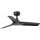 FARO 33825WT - Plafonski ventilator HEY S crno pr. 90 cm Wi-Fi Tuya + Daljinski upravljač