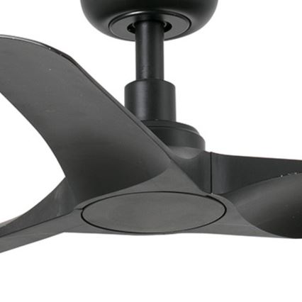 FARO 33825WT - Plafonski ventilator HEY S crno pr. 90 cm Wi-Fi Tuya + Daljinski upravljač