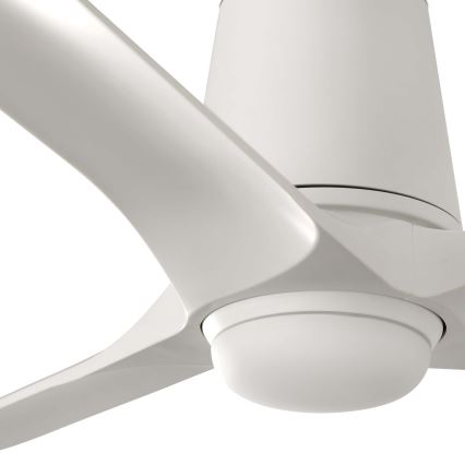 FARO 33826-1TW - LED Prigušivi plafonski ventilator HEY TUB S LED/10W/230V 2700/4000/6000K bela pr. 90 cm + Daljinski upravljač