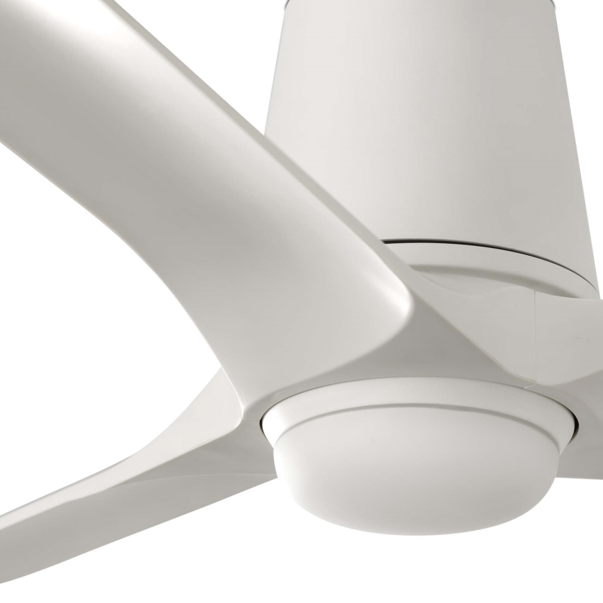FARO 33826-1TW - LED Prigušivi plafonski ventilator HEY TUB S LED/10W/230V 2700/4000/6000K bela pr. 90 cm + Daljinski upravljač