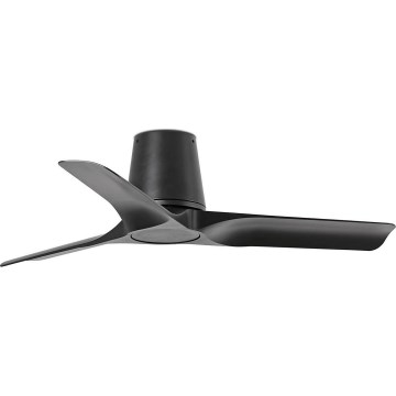 FARO 33827WT - Plafonski ventilator HEY TUB S crno pr. 90 cm Wi-Fi Tuya + Daljinski upravljač