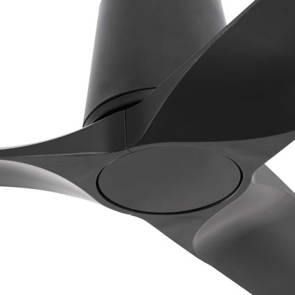 FARO 33827WT - Plafonski ventilator HEY TUB S crno pr. 90 cm Wi-Fi Tuya + Daljinski upravljač