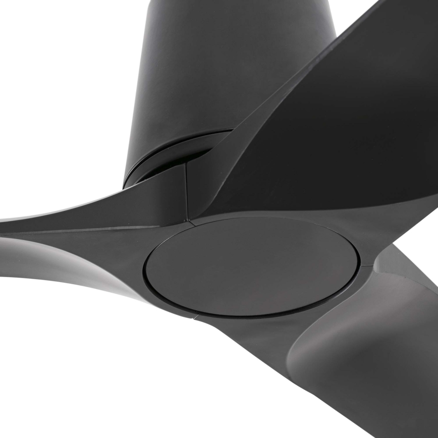 FARO 33827WT - Plafonski ventilator HEY TUB S crno pr. 90 cm Wi-Fi Tuya + Daljinski upravljač