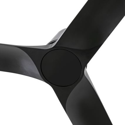 FARO 33827WT - Plafonski ventilator HEY TUB S crno pr. 90 cm Wi-Fi Tuya + Daljinski upravljač