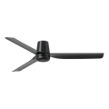 FARO 33830 - plafonski ventilator PUNT TUB M, crne boje, prečnik 130 cm + daljinski upravljač