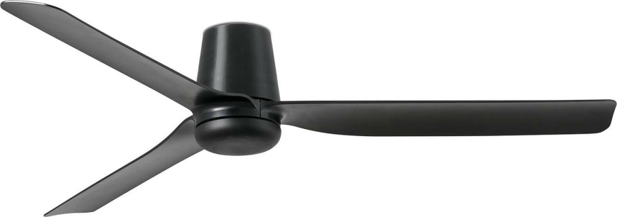 FARO 33830WT - Plafonski ventilator PUNT TUB M crno pr. 132 cm Wi-Fi Tuya + Daljinski upravljač