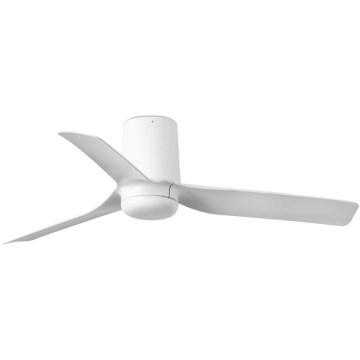 FARO 33832 - Plafonski ventilator MINI PUNT TUB S bela pr. 90 cm + Daljinski upravljač