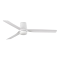 FARO 33832WT-1TW - LED prigušiva stropni ventilator MINI PUNT TUB sa LED/10W/230V 2700/4000/6000K bela, prečnik 90 cm, Wi-Fi Tuya + daljinski upravljač