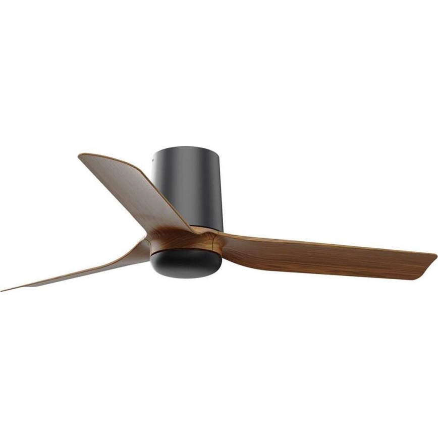 FARO 33835WT - Plafonski ventilator MINI PUNT TUB S braon/crno pr. 90 cm Wi-Fi Tuya + Daljinski upravljač