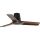 FARO 33837 - Plafonski ventilator HEYWOOD TUB S bor/crno pr. 90 cm + Daljinski upravljač