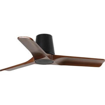 FARO 33837WT - Plafonski ventilator HEYWOOD TUB S bor/crno pr. 90 cm Wi-Fi Tuya + Daljinski upravljač