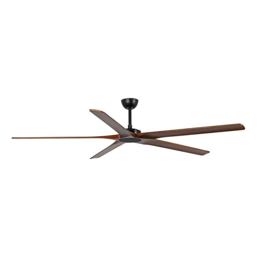 FARO 34190WT - Plafonski ventilator BIGWOOD XL bor/crno pr. 200 cm Wi-Fi Tuya + Daljinski upravljač