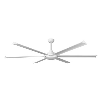 FARO 34202 - Plafonski ventilator ROTTERDAM XL bela pr. 200 cm + Daljinski upravljač