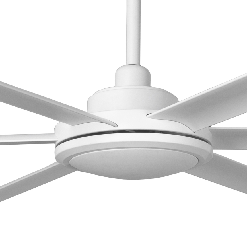 FARO 34202 - Plafonski ventilator ROTTERDAM XL, beo, prečnik 200 cm + daljinski upravljač