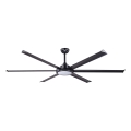 FARO 34203-130 - LED plafonski ventilator ROTTERDAM XL LED/32W/230V crna prečnik 200 cm + daljinski upravljač