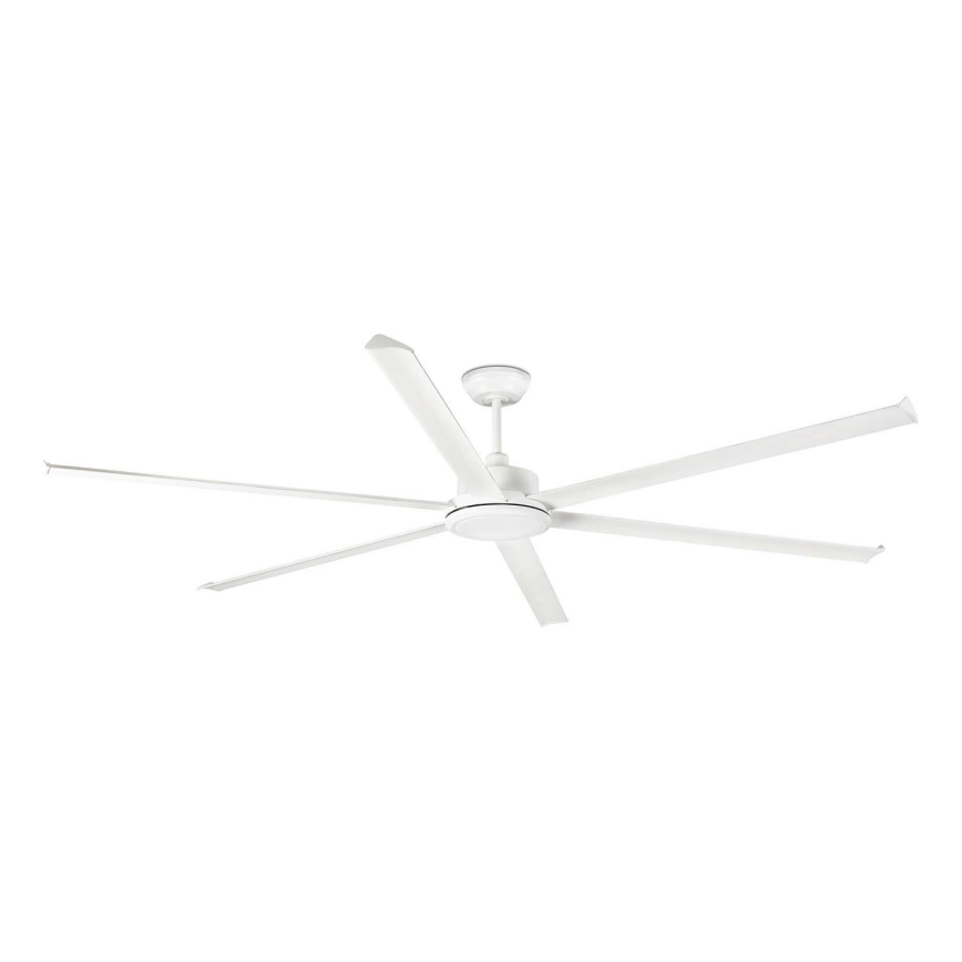 FARO 34206 - Plafonski ventilator ROTTERDAM XXL bela pr. 250 cm + Daljinski upravljač