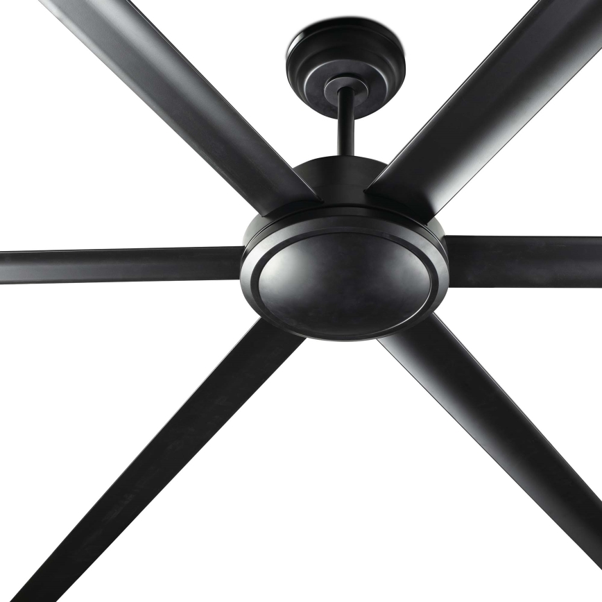 FARO 34207 - Plafonski ventilator ROTTERDAM XXL crno pr. 250 cm + Daljinski upravljač