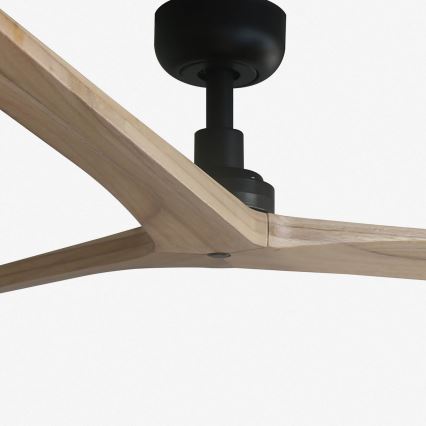 FARO 34282 - Plafonski ventilator KLIM L braon/crno pr. 150 cm + Daljinski upravljač