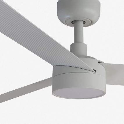 FARO 34290-1TW - LED Prigušivi ventilator CRUISER LED/20W/230V 2700/4000/6500K pr. 132 cm bela + Daljinski upravljač