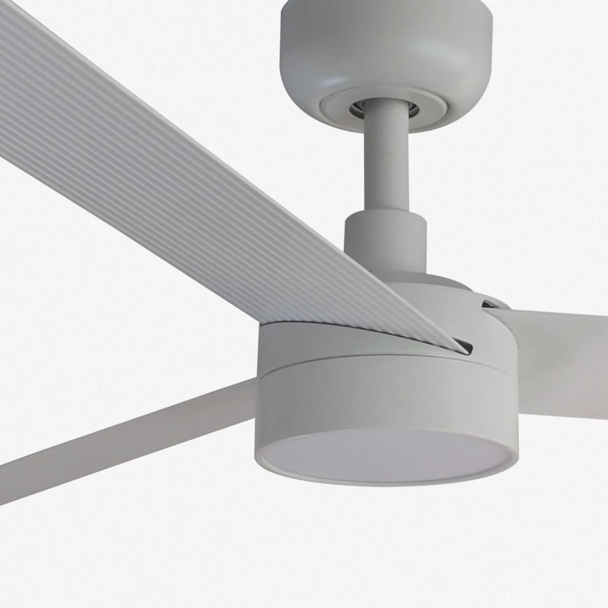 FARO 34290-1TW - LED Prigušivi ventilator CRUISER LED/20W/230V 2700/4000/6500K pr. 132 cm bela + Daljinski upravljač