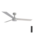 FARO 34290-1TW - LED Prigušivi ventilator CRUISER LED/20W/230V 2700/4000/6500K pr. 132 cm bela + Daljinski upravljač