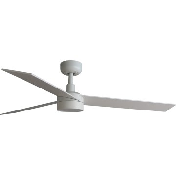 FARO 34297WT-1TW - LED prigušiva plafonski ventilator RUDDER L LED/18W/230V 2700/4350/6000K bela, prečnik 132 cm, Wi-Fi Tuya + daljinski upravljač
