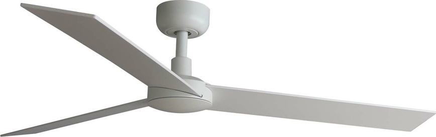 FARO 34297WT - Plafonski ventilator RUDDER L bela/bež pr. 132 cm Wi-Fi Tuya + Daljinski upravljač