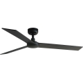 FARO 34298WT - Plafonski ventilator RUDDER L crno/venge pr. 132 cm Wi-Fi Tuya + Daljinski upravljač