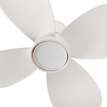 FARO 34315 - LED Prigušivi plafonski ventilator KLOVER S LED/20W/230V 2700/4000/6500K bela pr. 80 cm + Daljinski upravljač