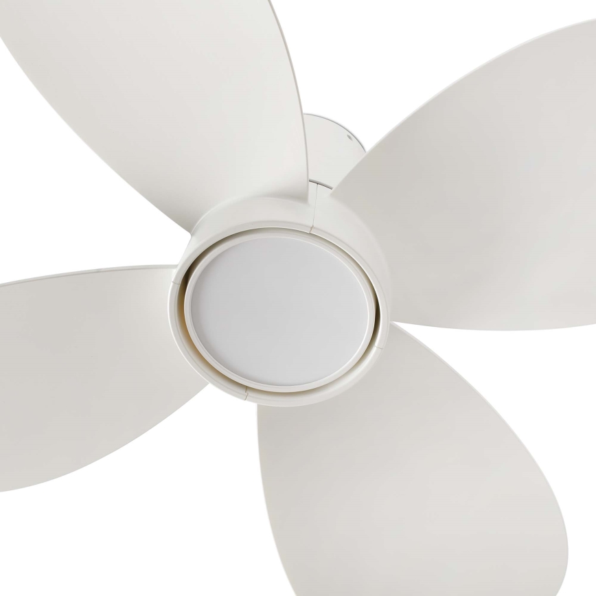 FARO 34315 - LED Prigušivi plafonski ventilator KLOVER S LED/20W/230V 2700/4000/6500K bela pr. 80 cm + Daljinski upravljač