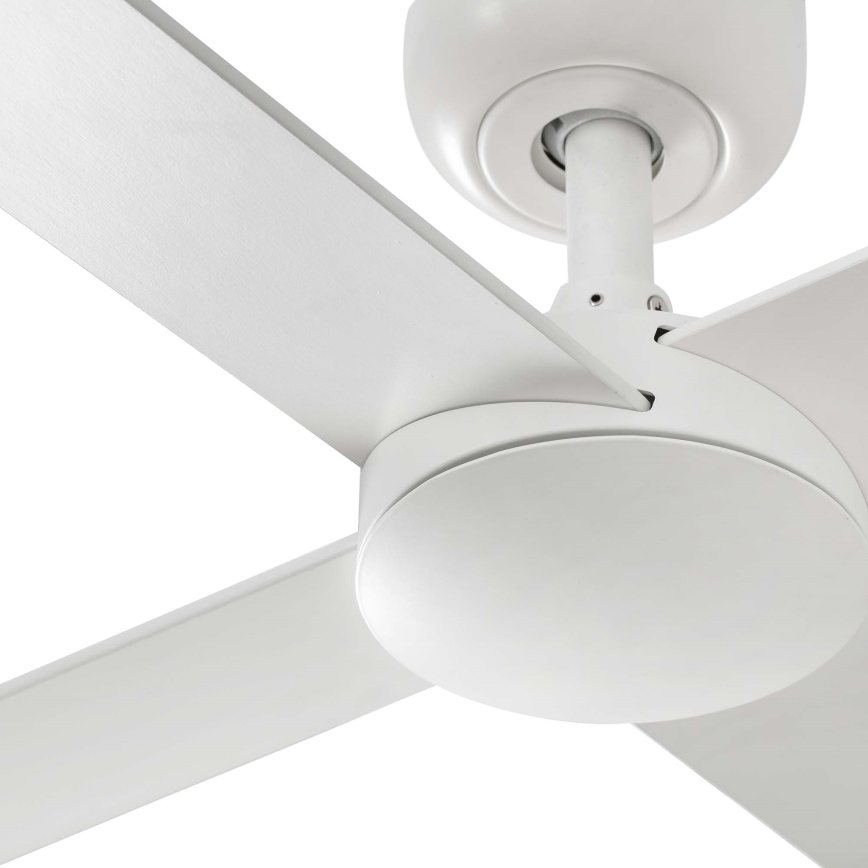 FARO 34355 - Plafonski ventilator RUDDER L bež/bela pr. 132 cm + Daljinski upravljač