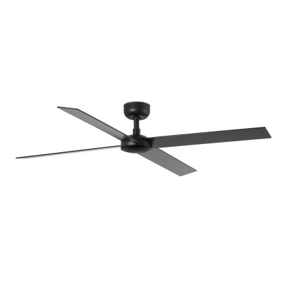 FARO 34356 - Plafonski ventilator RUDDER L braon/crno pr. 132 cm + Daljinski upravljač