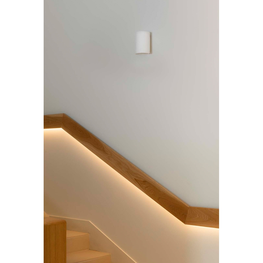 FARO 40522 - Zidna lampa SOLE 1xGU10/8W/230V bela okrugli