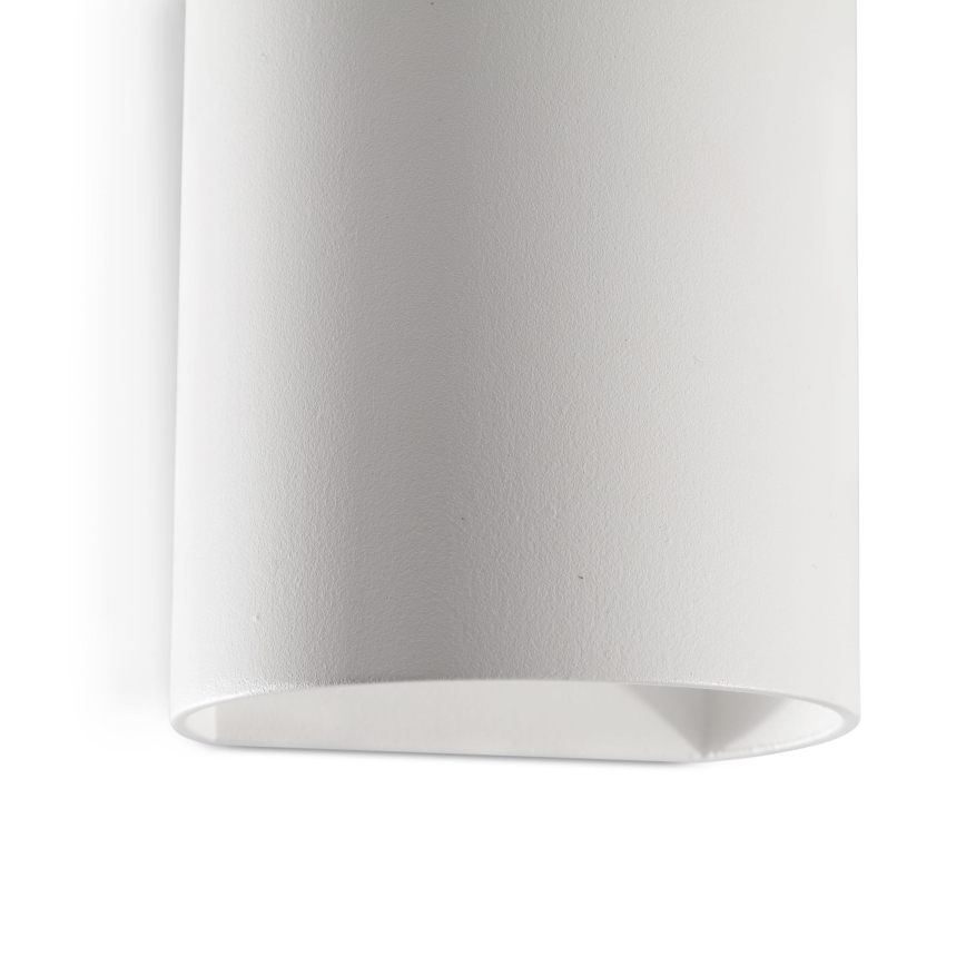 FARO 40522 - Zidna lampa SOLE 1xGU10/8W/230V bela okrugli