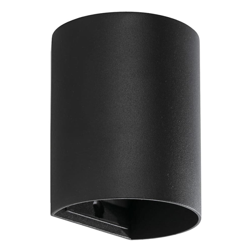 FARO 40523 - Zidna lampa SOLE 1xGU10/8W/230V crno okrugli