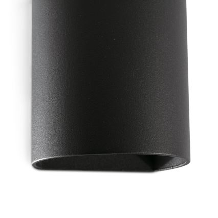 FARO 40523 - Zidna lampa SOLE 1xGU10/8W/230V crno okrugli