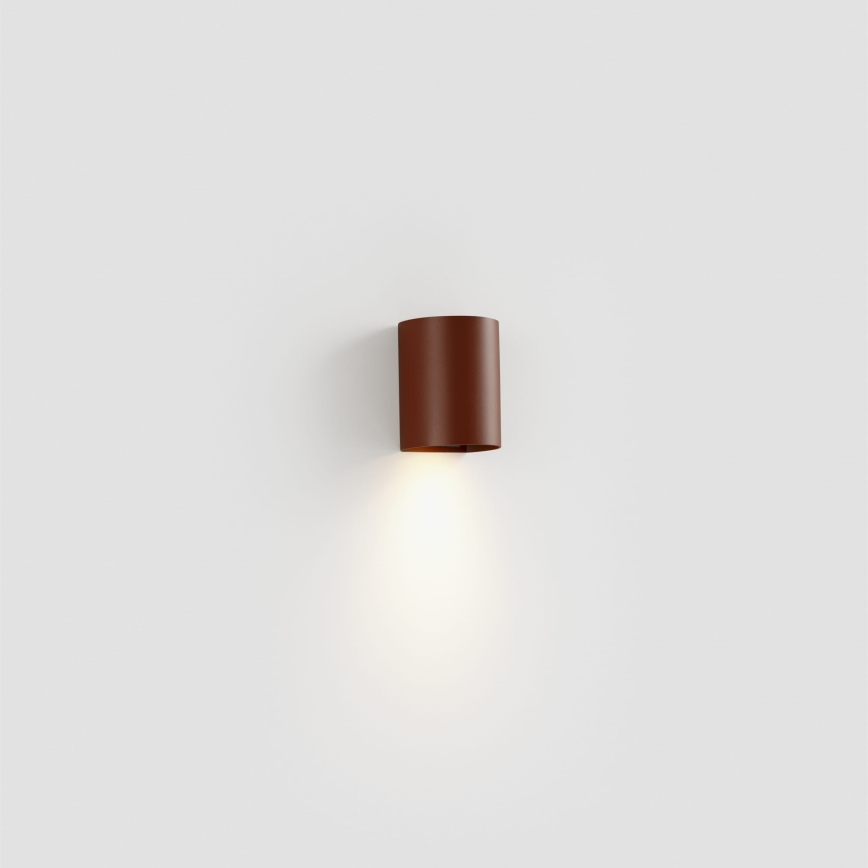 FARO 40525 - Zidna lampa SOLE 1xGU10/8W/230V cigla okrugli