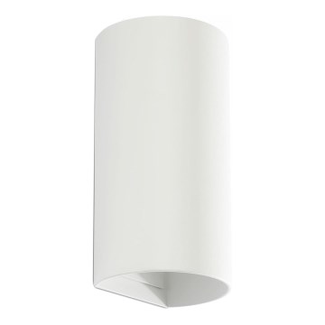 FARO 40538 - Zidna lampa SOLE 2xGU10/8W/230V bela okrugli