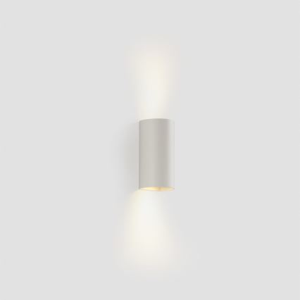 FARO 40538 - Zidna lampa SOLE 2xGU10/8W/230V bela okrugli