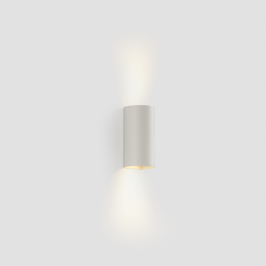 FARO 40538 - Zidna lampa SOLE 2xGU10/8W/230V bela okrugli