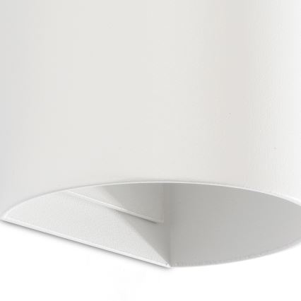 FARO 40538 - Zidna lampa SOLE 2xGU10/8W/230V bela okrugli