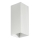 FARO 40565 - Zidna lampa SOLE 2xGU10/8W/230V bela izbrazdana uglast