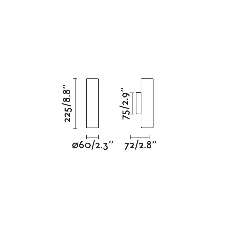 FARO 43760 - Zidna lampa STAN 2xGU10/8W/230V zlatna