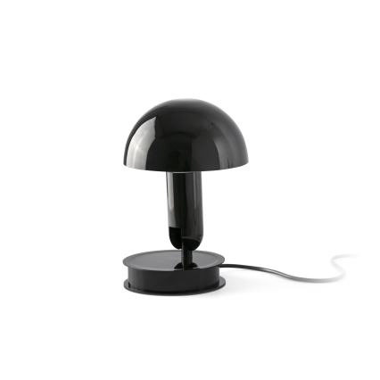 FARO 56100 - Stona lampa sa štipaljkom 2u1 BELA 1xE27/15W/230V crno