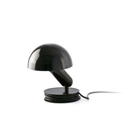FARO 56100 - Stona lampa sa štipaljkom 2u1 BELA 1xE27/15W/230V crno