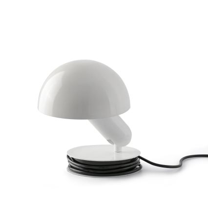 FARO 56101 - Stona lampa sa štipaljkom 2u1 BELA 1xE27/15W/230V bela