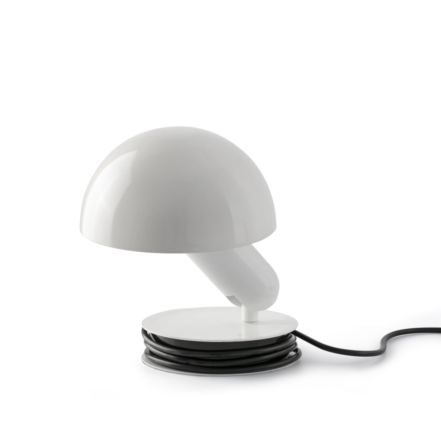 FARO 56101 - Stona lampa sa štipaljkom 2u1 BELA 1xE27/15W/230V bela
