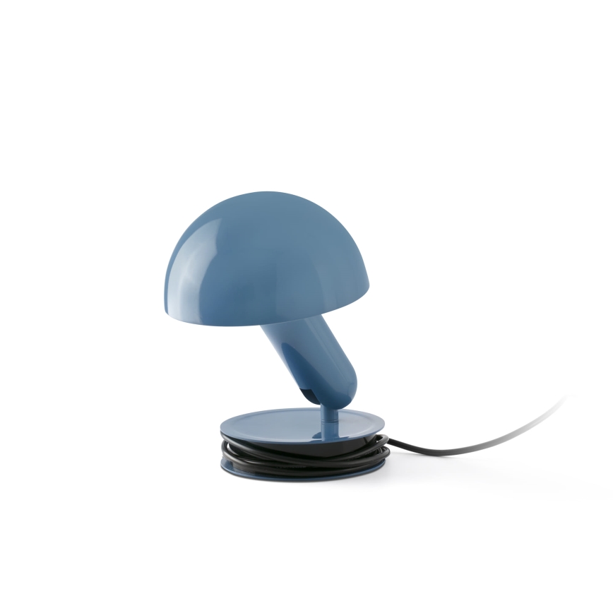 FARO 56102 - Stona lampa sa štipaljkom 2u1 BELA 1xE27/15W/230V plava