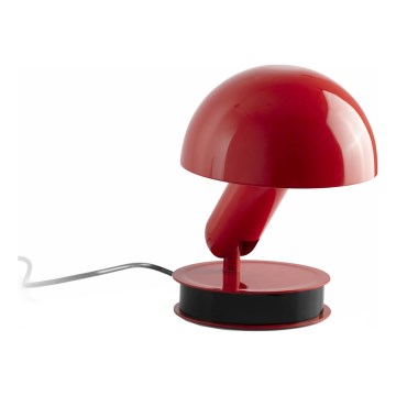 FARO 56103 - Stona lampa sa štipaljkom 2u1 BELA 1xE27/15W/230V crveno
