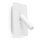 FARO 62117 - LED Zidna reflektorska lampa SUAU LED/3W/230V USB bela